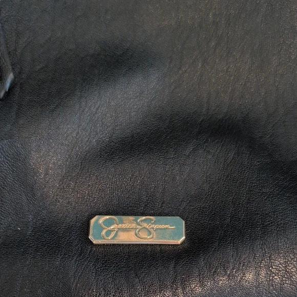 Jessica Simpson Black Studded Shoulder Bag - Picture 2 of 13